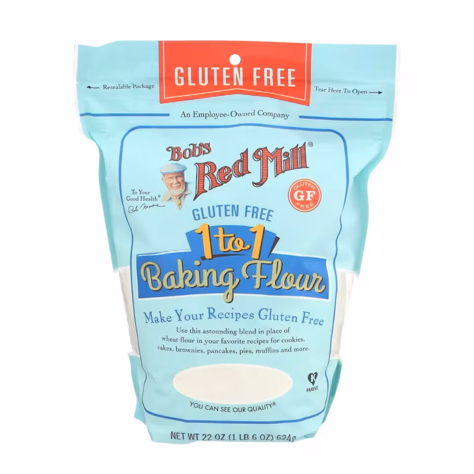 Bob's Red Mill One To One Gluten Free Baking Flour 624g | White
