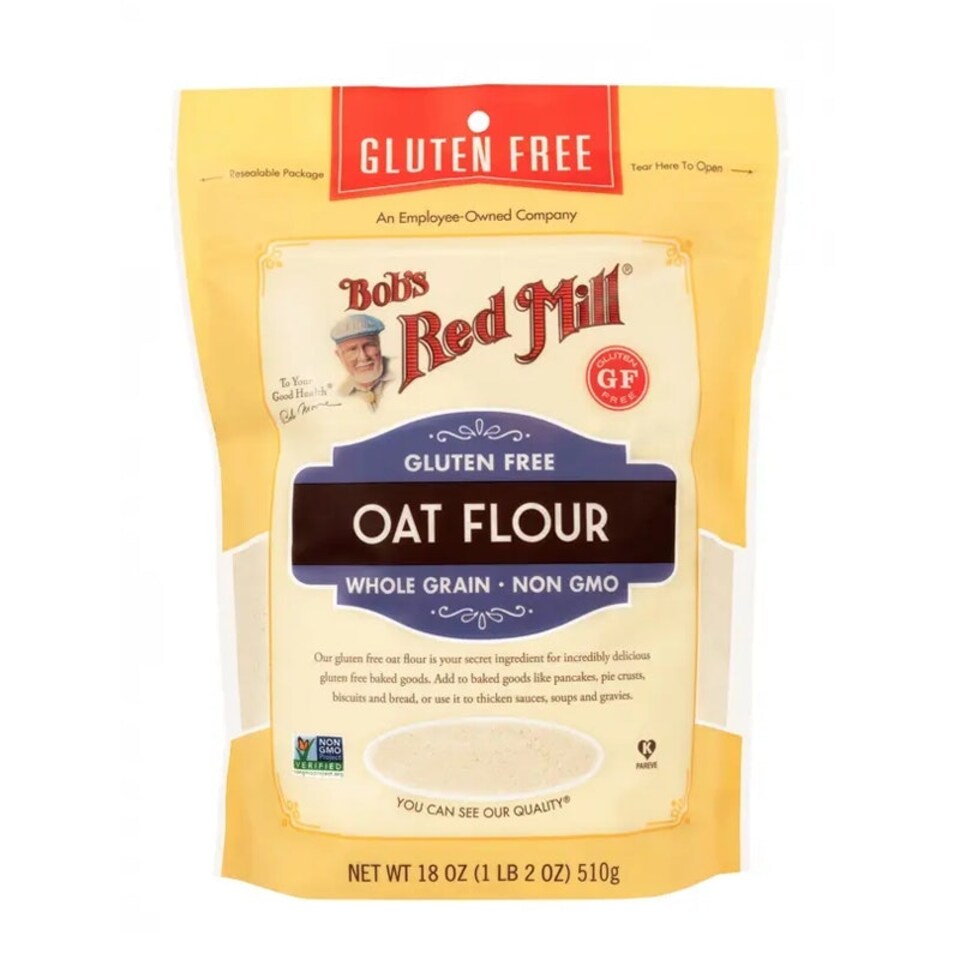 Bob's Red Mill Gluten Free Oat Flour Whole Grain 510g | Cream
