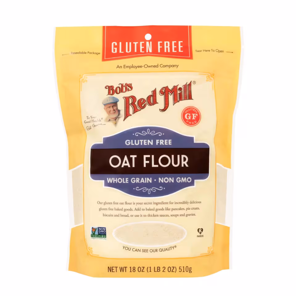 Bob's Red Mill Gluten Free Oat Flour Whole Grain 510g | White