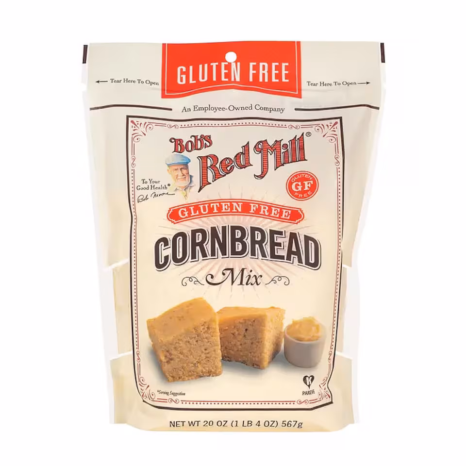 Bob's Red Mill Gluten Free Cornbread Mix 567g | Cream
