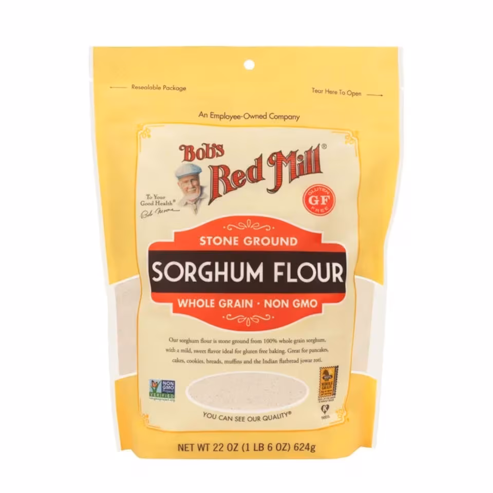 Bob's Red Mill Gluten Free Sorghum Flour 624g | White