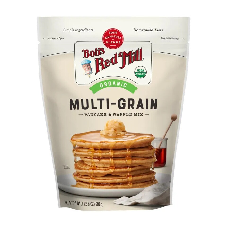 Bob's Red Mill Multi-Grain Pancake & Waffle Mix 680g | White