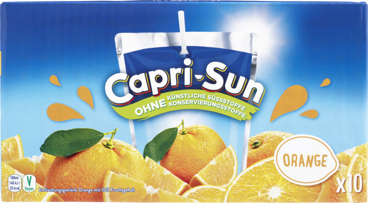 Capri-Sun Orange 200mlx10stk