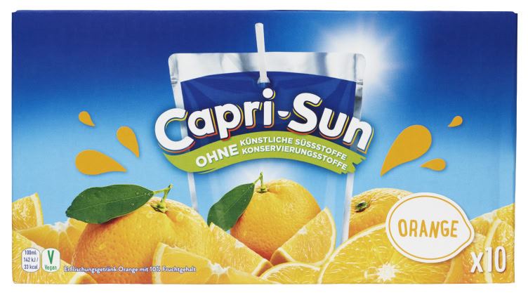 Capri-Sun Orange 200mlx10stk