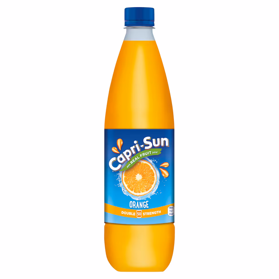 Capri-Sun Double Strength Orange Squash 1L