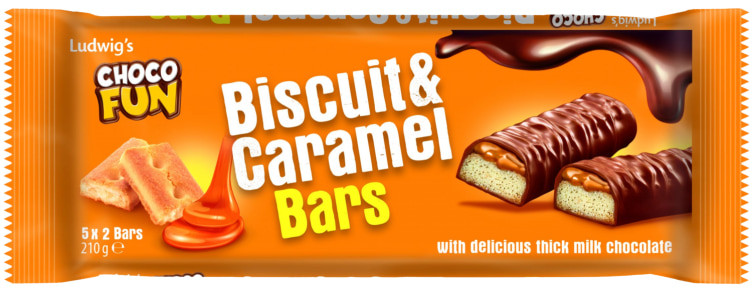 Chocofun Biscuit&Caramel 210g