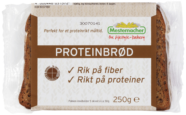 Proteinbrød 250g Mestemacher