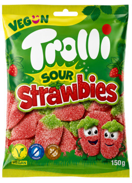 Trolli Sour Strawbies 150g