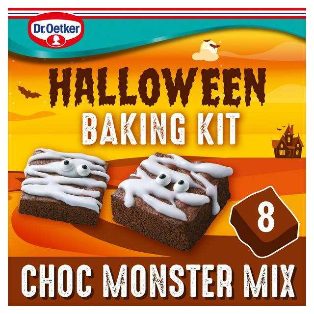 Dr.Oetker the Spooks of Halloween Chocolate Monster Mix Baking & Decorating Kit 370g