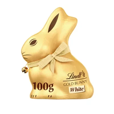 Lindt Gold Bunny Easter White Chocolate 100g