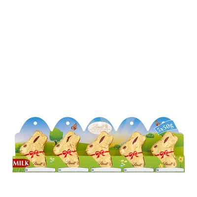 Lindt Gold Bunny 5 Pack