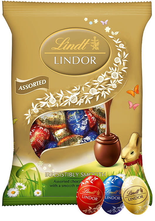 Lindor Mini Eggs Assorted 90g Lindt