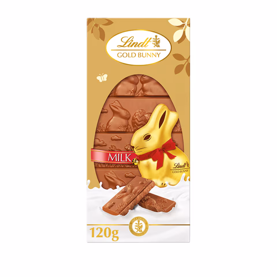 Lindt Gold Bunny Chocolate Bar 120G