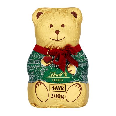 Lindt Teddy Christmas Milk Chocolate 200g