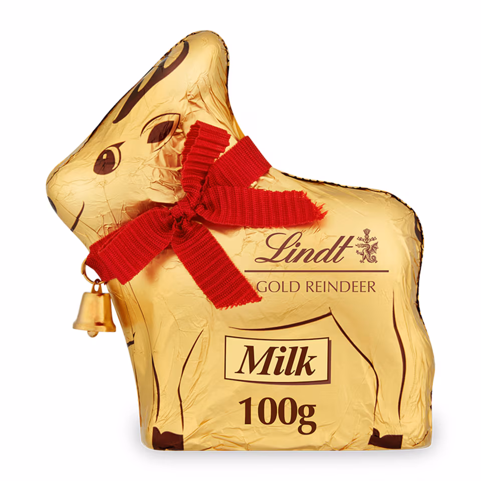 Lindt Chocolate Reindeer 100G