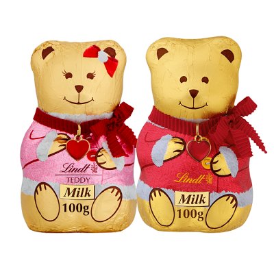 Lindt Teddy Christmas Milk Chocolate 100g