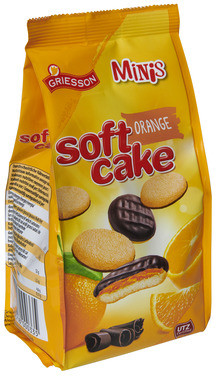 Soft Cake Orange Minis 125g Griesson