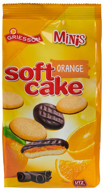 Soft Cake Orange Minis 125g Griesson