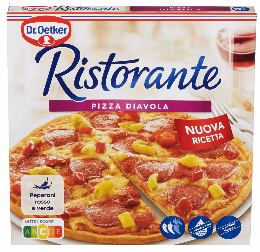 Pizza Ristorante Diavola 350 g