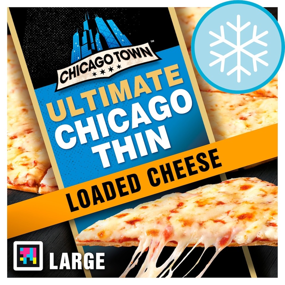 Chicago Town Ultimate Chicago Thin Cheese Large Pizza