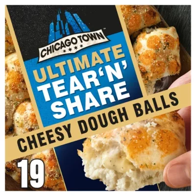 Chicago Town 19 Ultimate Tear 'N Share Cheesy Dough Balls Stuffed with Cheesy Sauce 480g