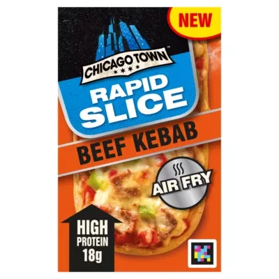 Chicago Town Rapid Slice Beef Kebab Pizza 140g