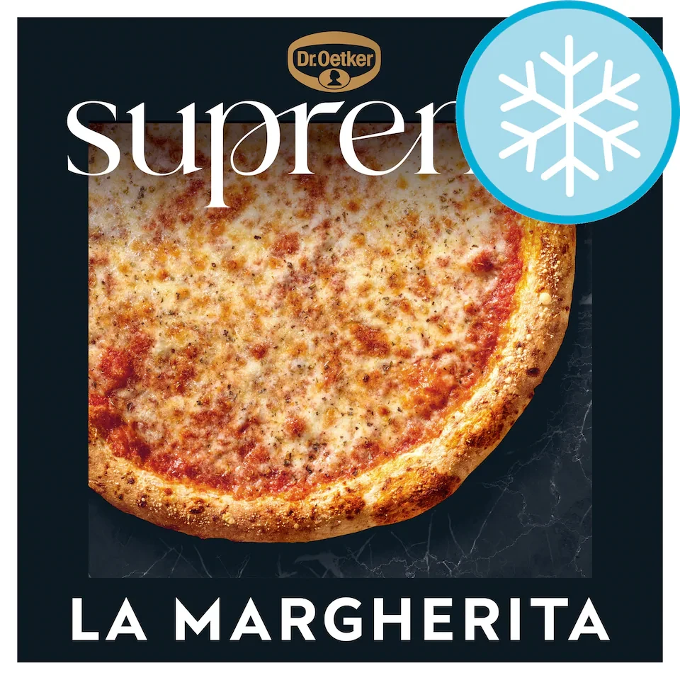 Dr. Oetker Suprema La Margherita Cheese Sourdough Pizza 414g