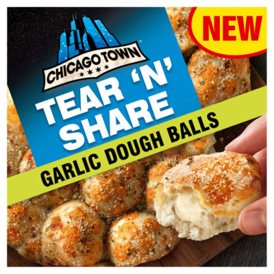 Chicago Town 19 Tear ‘N' Share Garlic Dough Balls Pizza 480g