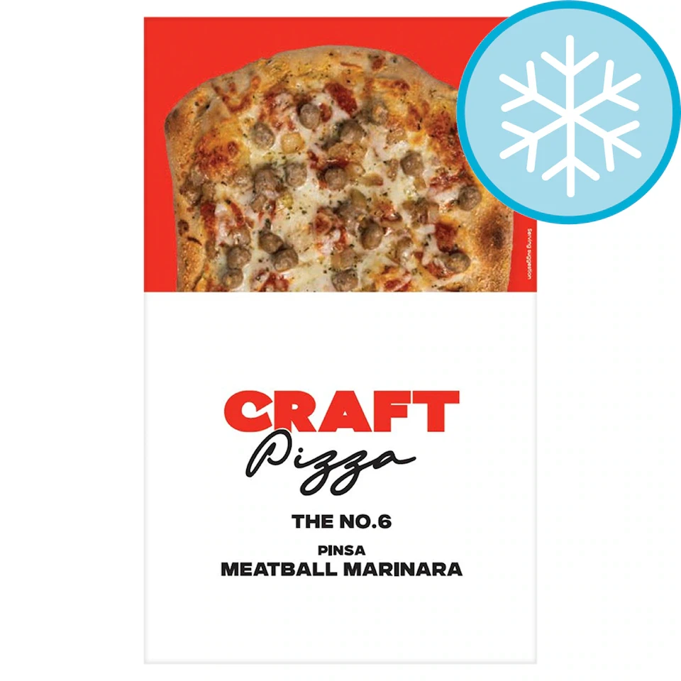 Craft Pizza Pinsa Meatball Marinara 360g