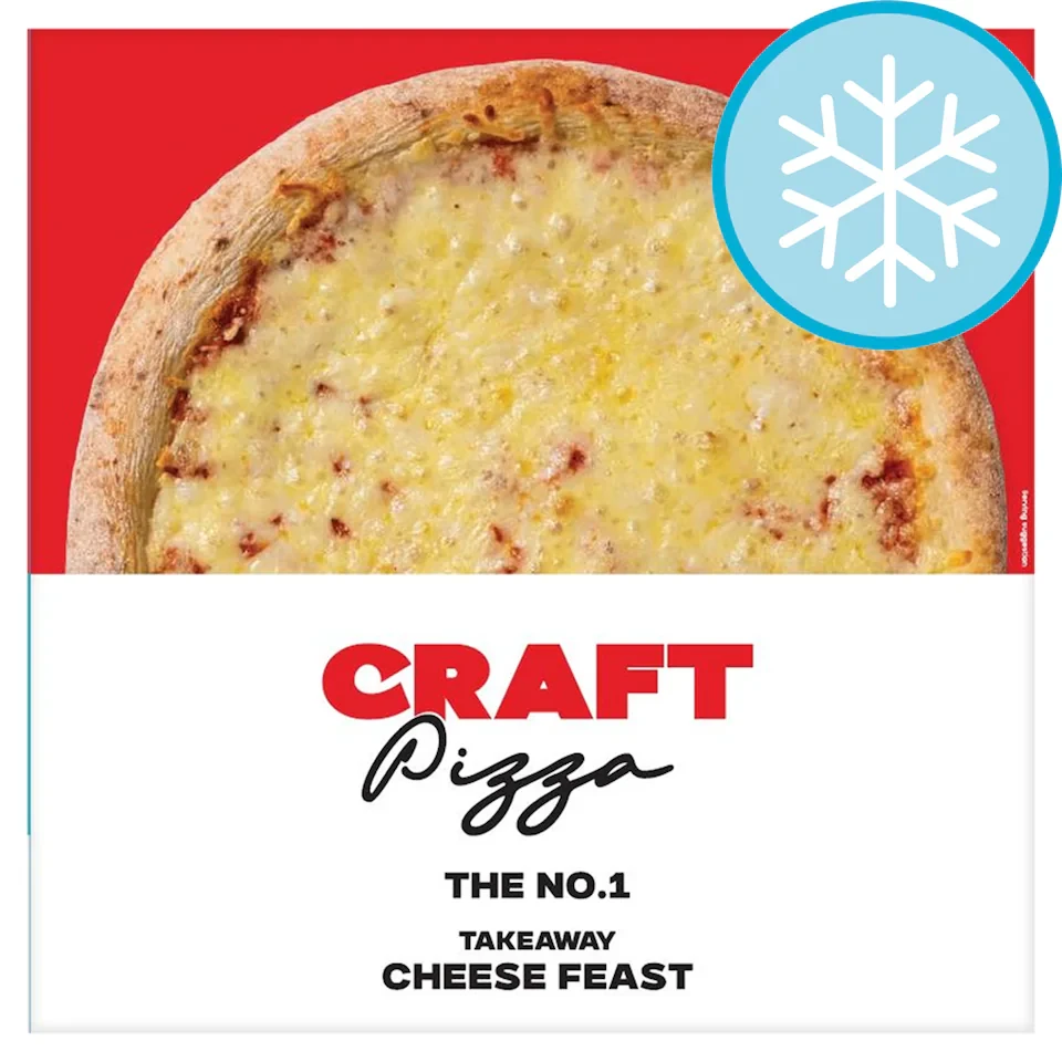 Craft Pizza No.1 Takeaway Cheese Feast 426g