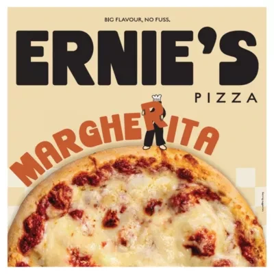 Ernie's Pizza Stonebaked Margherita Pizza 364g