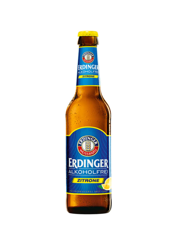 Erdinger Sitron Alkoholfri 0,33l flaske