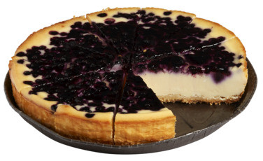 Blueberry Cheesecake Delt 1700g 12 Biter