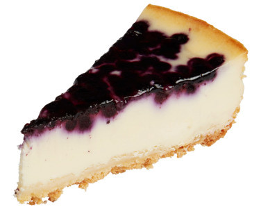 Blueberry Cheesecake Delt 1700g 12 Biter