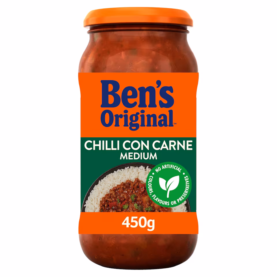 Ben's Original Chilli Con Carne Sauce Medium 450G