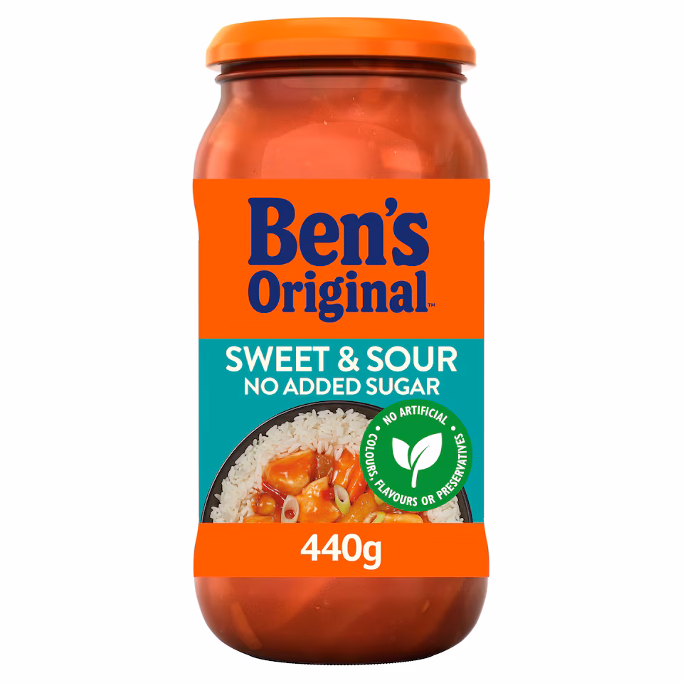 Ben's Original Sweet & Sour No Added Sugar Sauce 440g