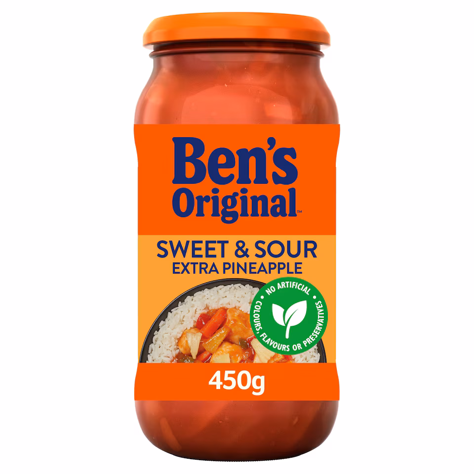 Bens Original Sweet & Sour Extra Pineapple Sauce 450G