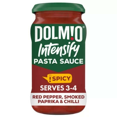 Dolmio Intensify Pasta Sauce Spicy Red Pepper Smoked Paprika & Chilli 400g