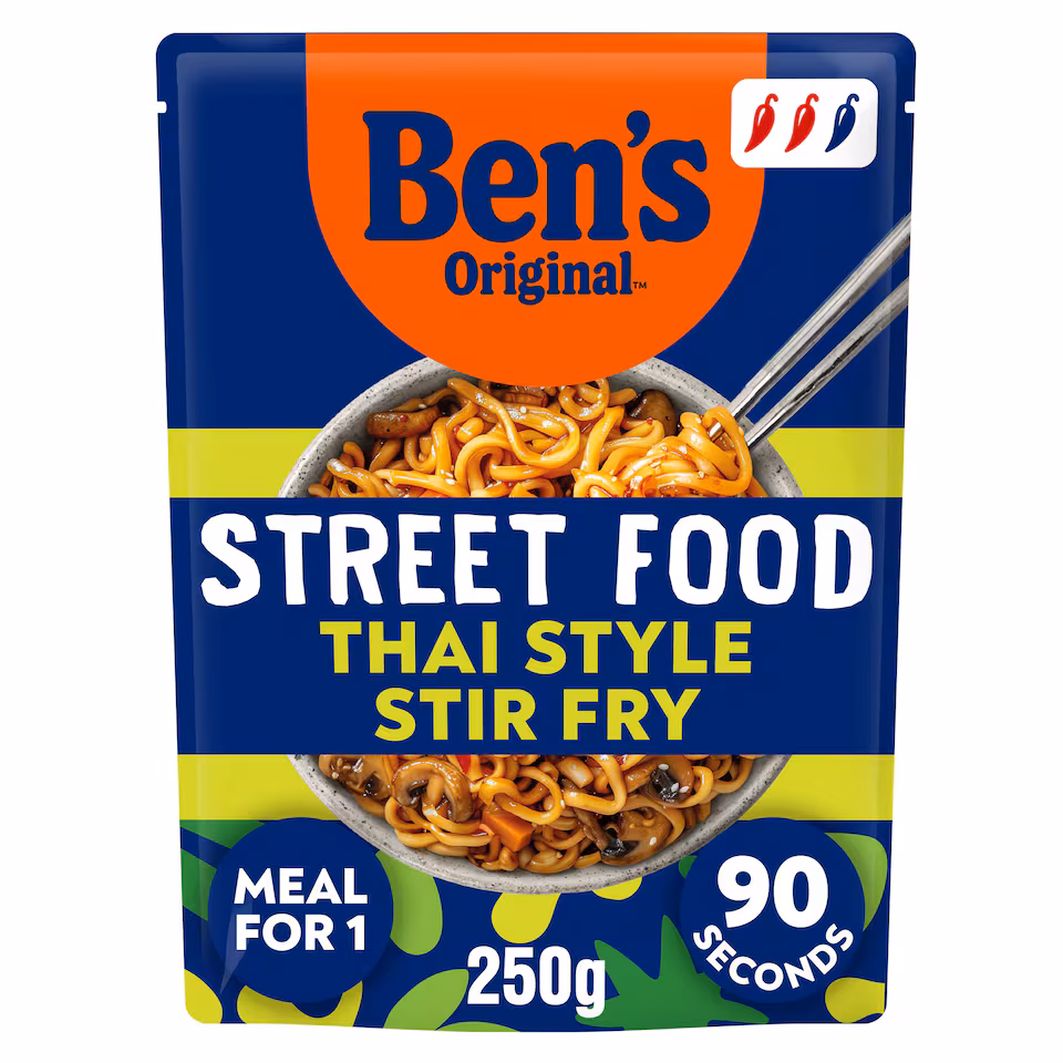 Ben's Original Street Food Thai Stir Fry Noodles 250g
