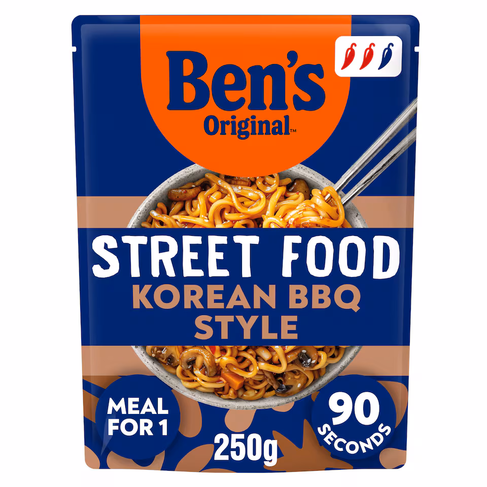 Ben's Original Street Food Korean BBQ Noodles 250g