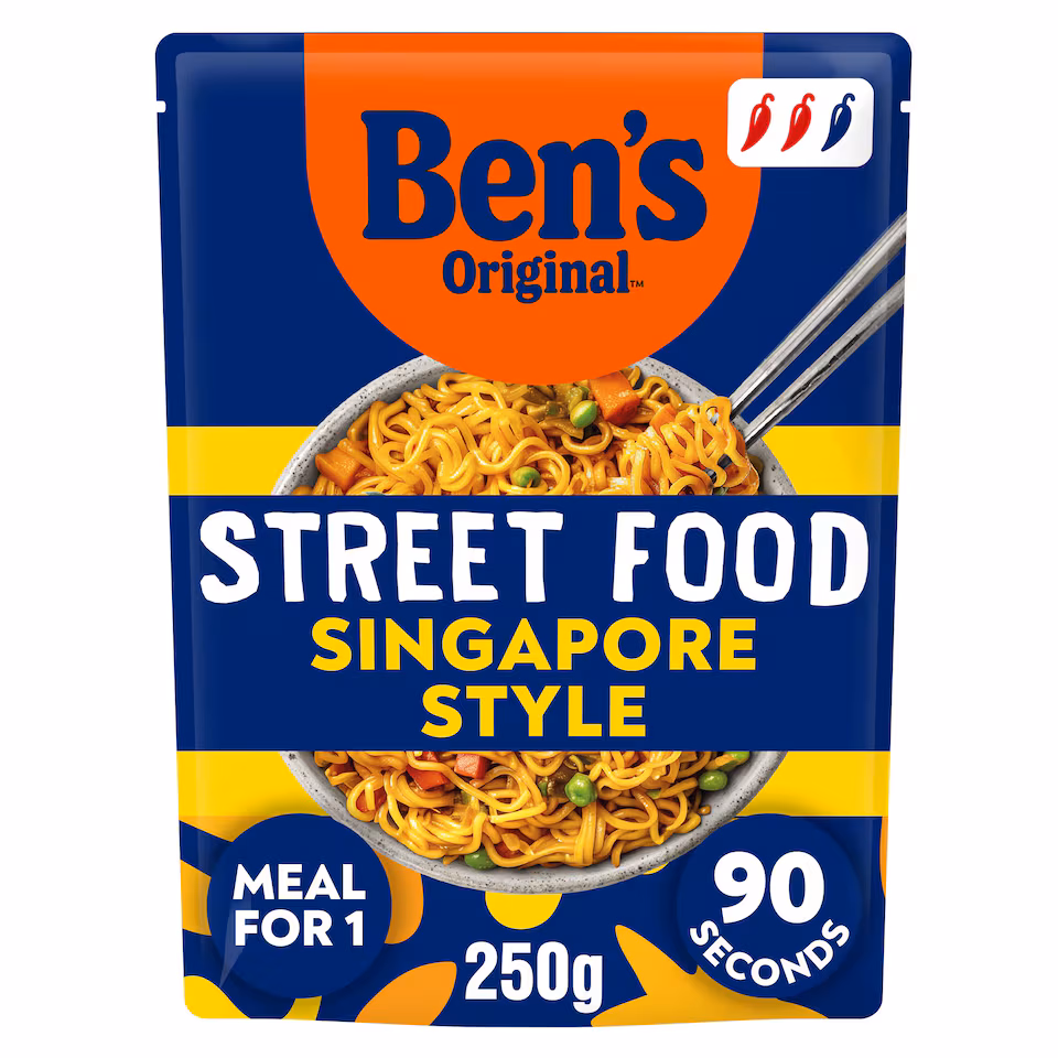 Ben's Original Street Food Singapore Style Noodles 250g
