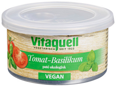 Tomat/basilikum Pate