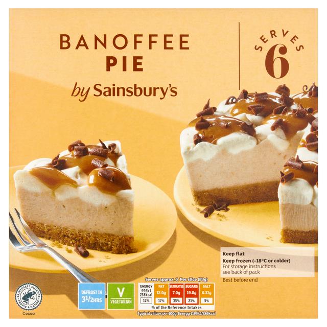 Sainsbury's Banoffee Pie 500g