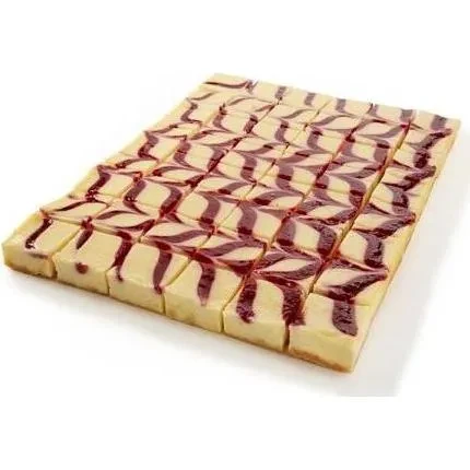 Ostekake Bringebær Oppdelt 2350g