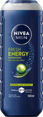 Nivea men Shower Energy, 500ml