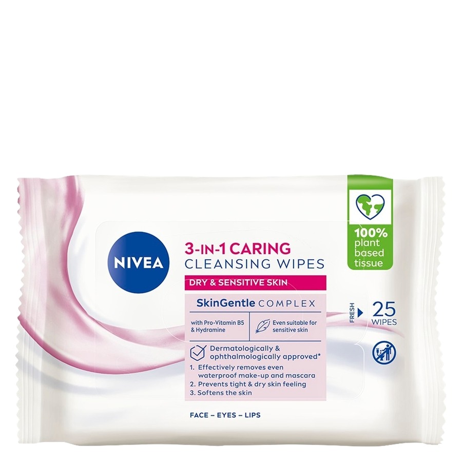 NIVEA Gentle Cleansing Wipes 25pcs