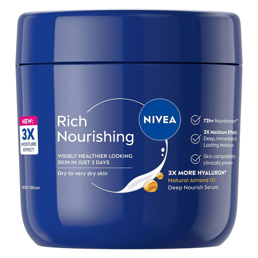NIVEA Body Cream Rich Nourishing Jar 400ml