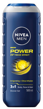 Nivea men Shower Fresh Power, 500ml