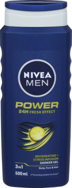 Nivea Men Shower Power Refresh 500ml