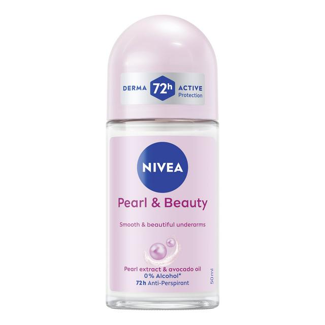 Nivea Pearl & Beauty Anti Perspirant Deodorant Roll On 50ml